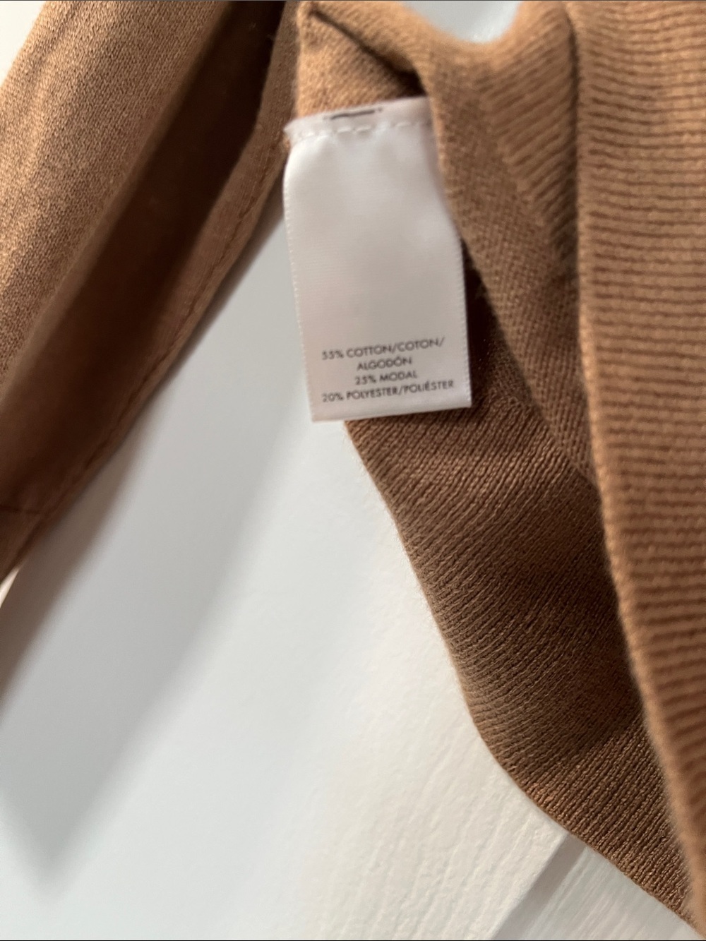 Ann Taylor Camel Lightweight Cardigan Size Small - Picture 4 of 6